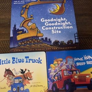 Truck books/construction site books